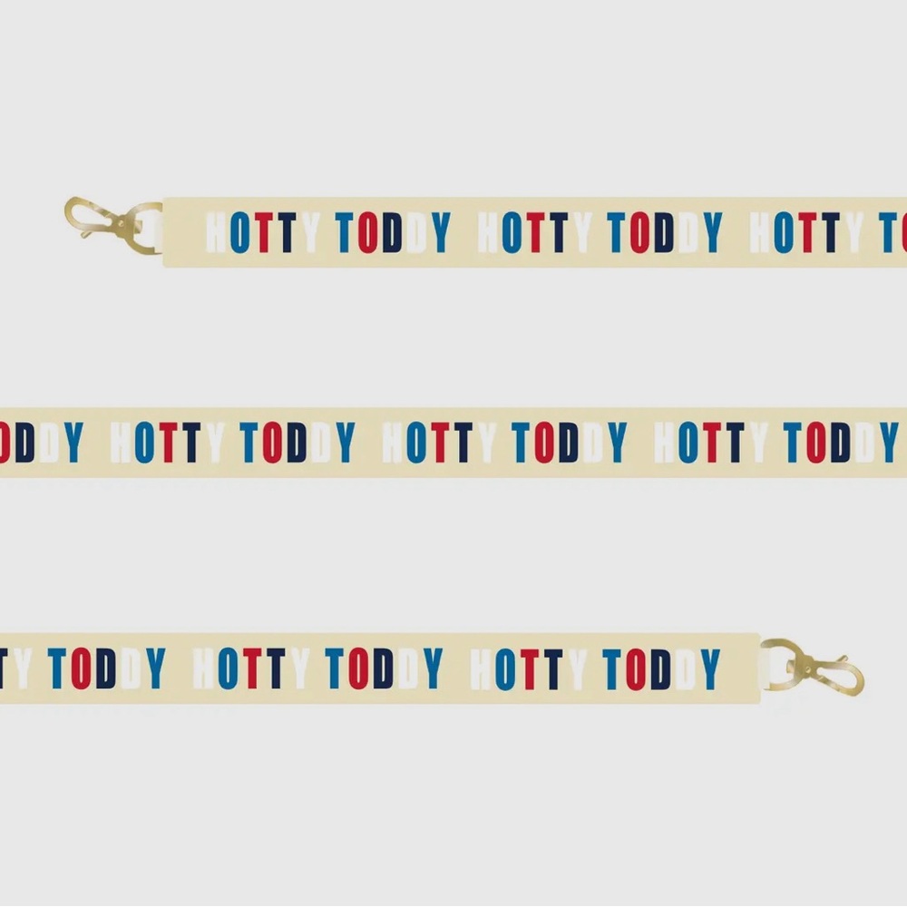 Ole Miss Game Day Beaded Bag Strap